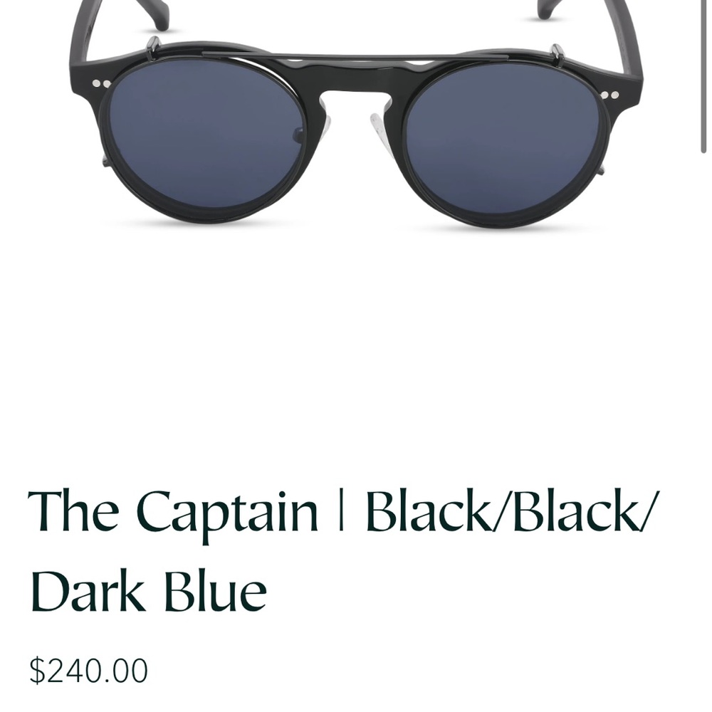 Hadid Eyewear The Captain black/dark blue